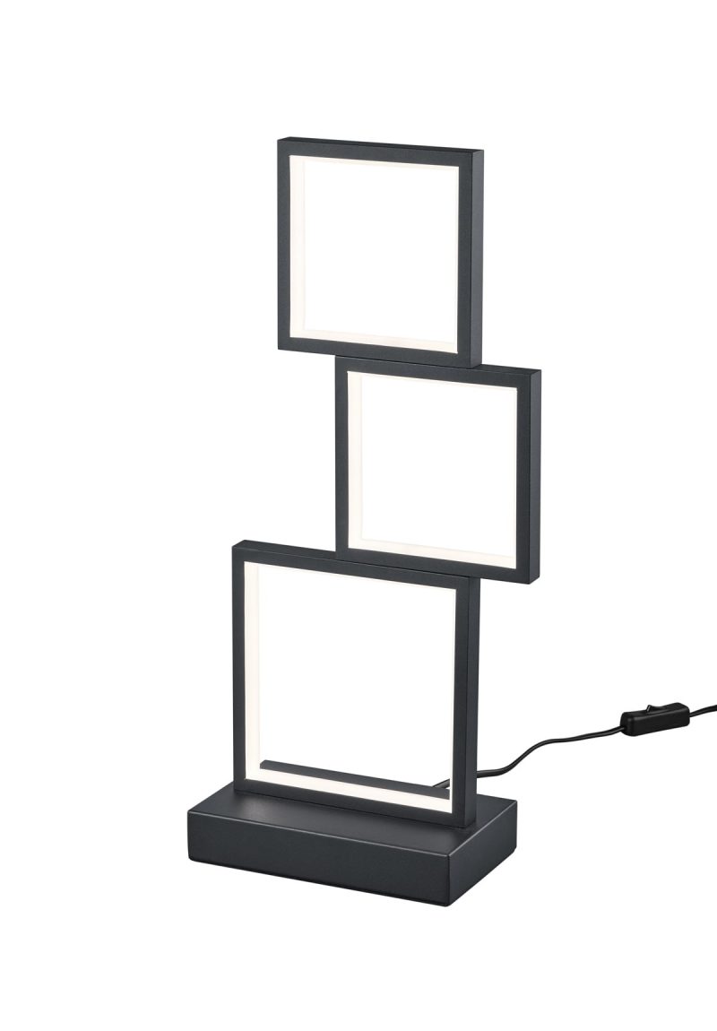 Trio Lighting Sorrento niedrige blockförmige Stehleuchte LED