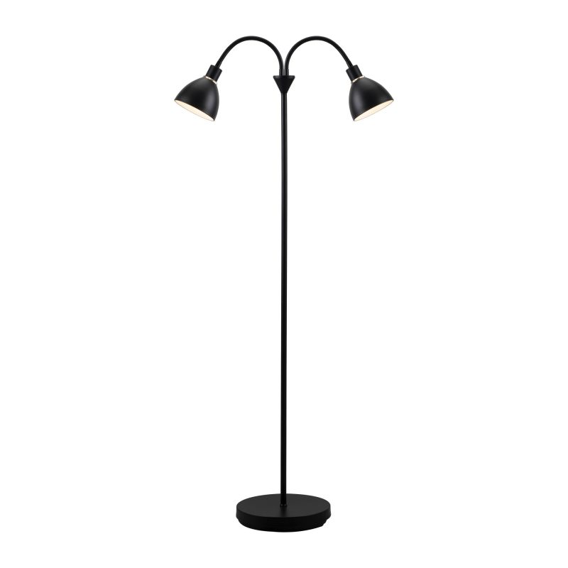 Nordlux Ray Double - Lampada da terra - Nera