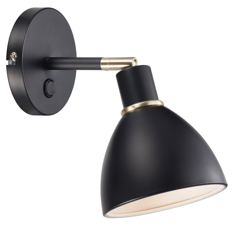 Nordlux Ray | Wandlamp | Zwart