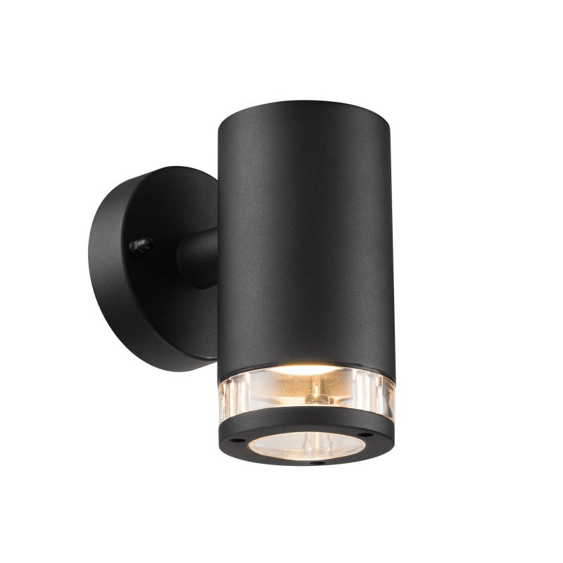 Nordlux Birk Single - Applique da Parete - Nero