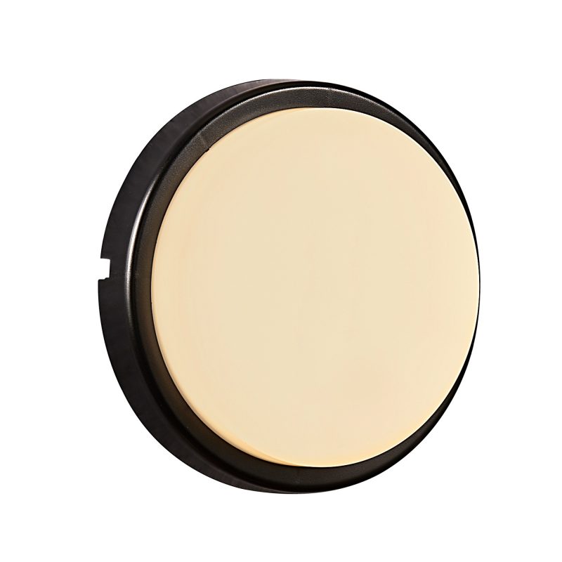 Nordlux Cuba Outdoor Energy Round - Applique da Parete - Nera