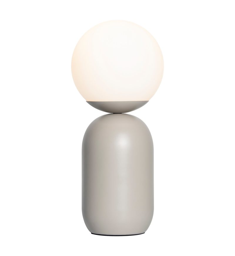 Nordlux Notti | Lampe de table | Gris