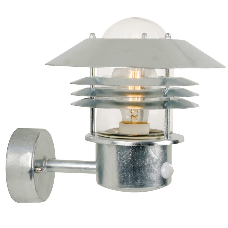 Nordlux Vejers Sensor - Wall Light - Galvanized