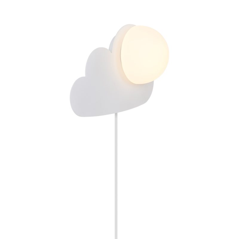 Nordlux Skyku Cloud - Wandlamp - Wit