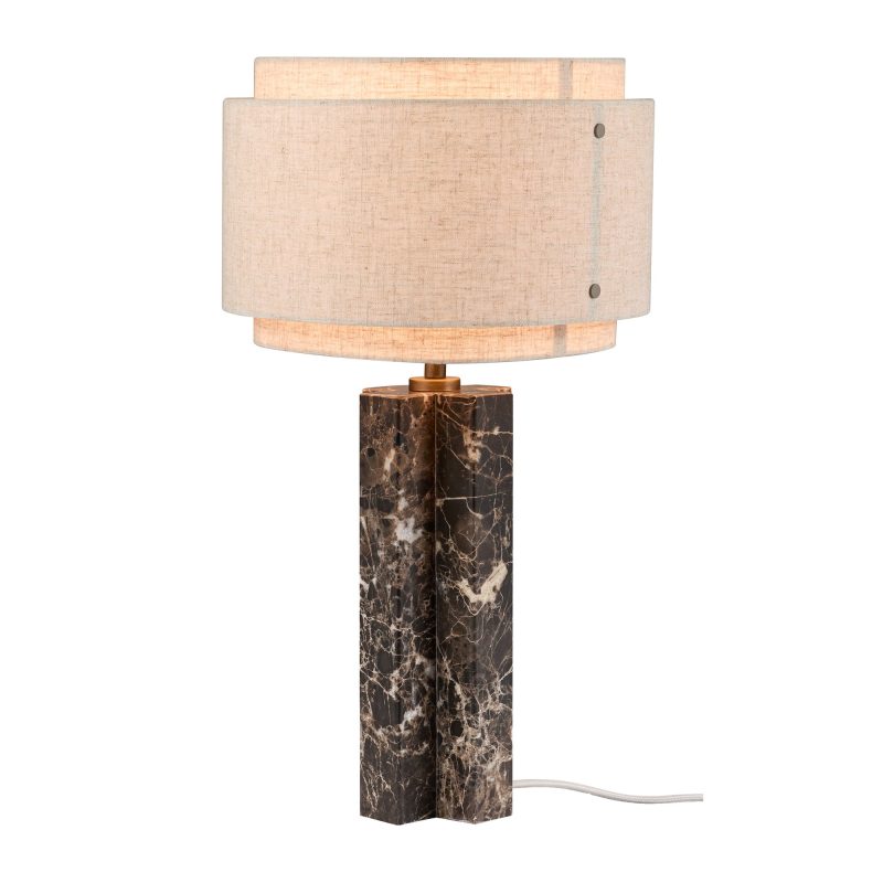 Nordlux Takai Marble - Table lamp - Brown