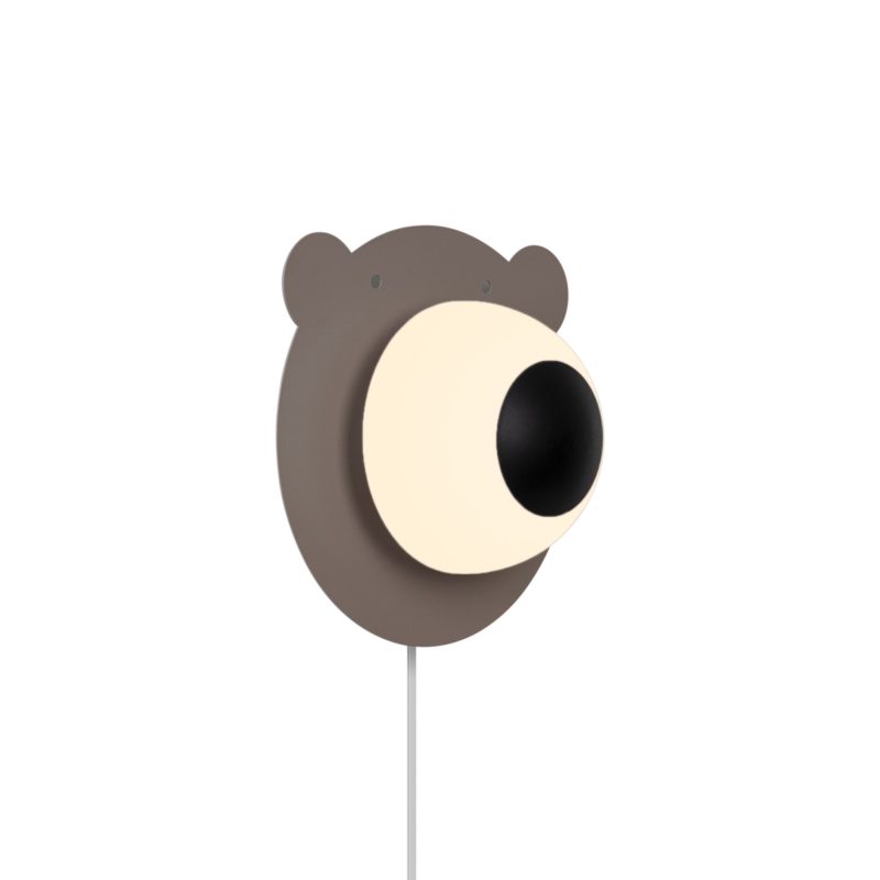 Nordlux Bruna Bear - Wandlamp - Bruin