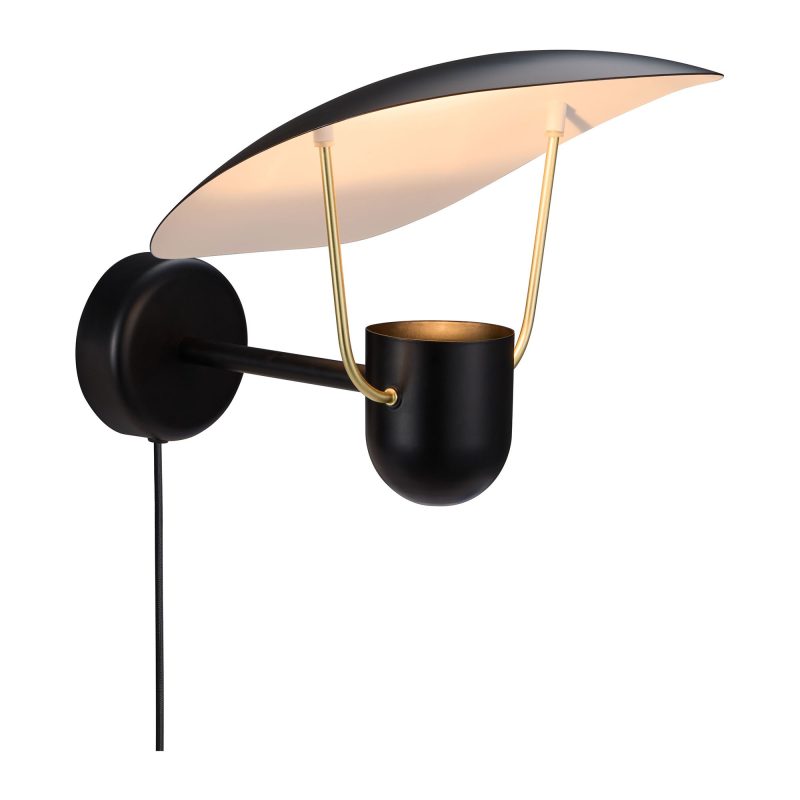 Nordlux Fabiola - Wandlamp - Zwart