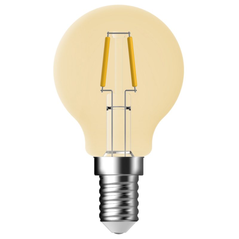 Nordlux Deco E14 - G45 - Dim - 2500 Kelvin - 400 Lumen - Light Bulb - Gold colour