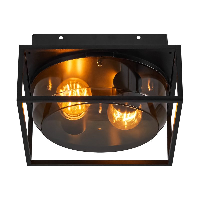 Nordlux Griffin - Ceiling light - Smoked