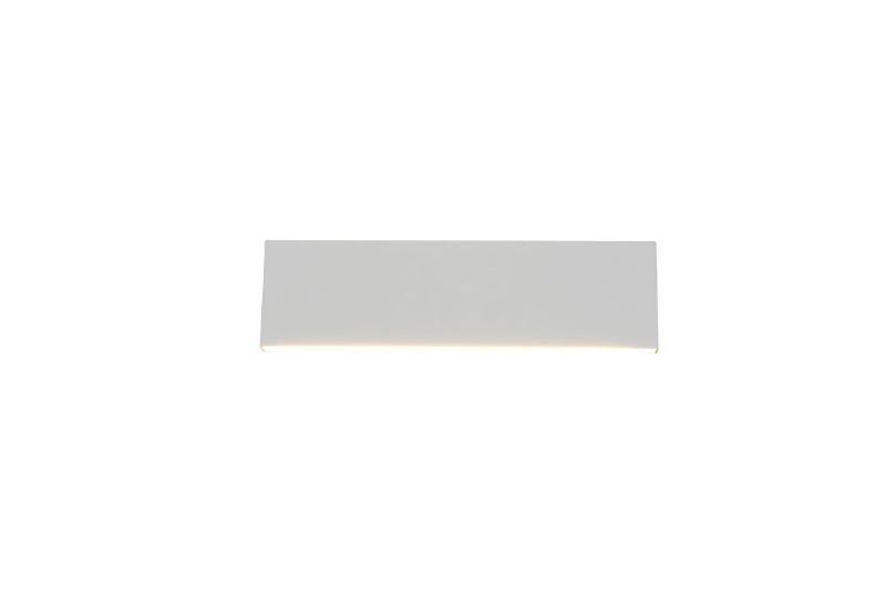 Trio Lighting Applique murale LED bianca opaca piccola piatta sopra/sotto 6W 3000K