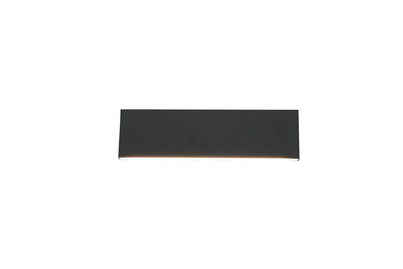Trio Lighting Kleine platte grijze boven/onder wandlamp LED 6W 3000K