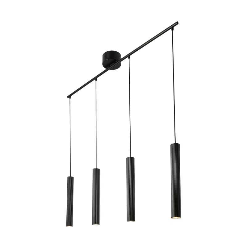 Nordlux Vico 4-Rail - Sospensione - Nera
