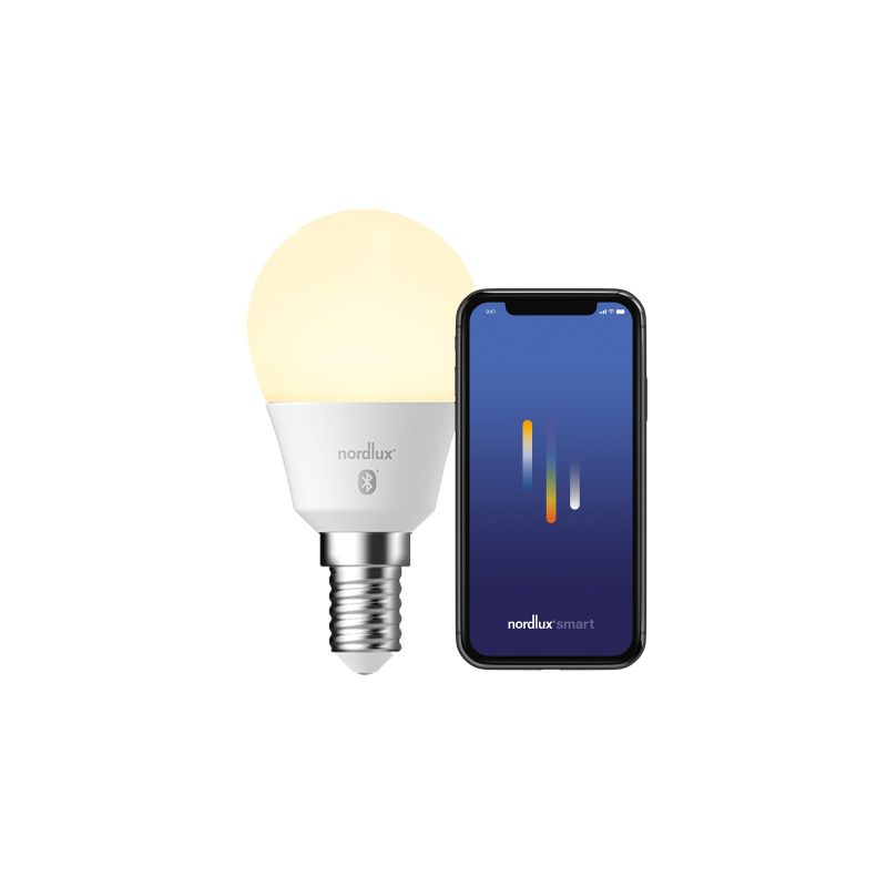 Nordlux Smart E14 - G45 - 2200-6500 Kelvin - 470 Lumen - Light Bulb - White