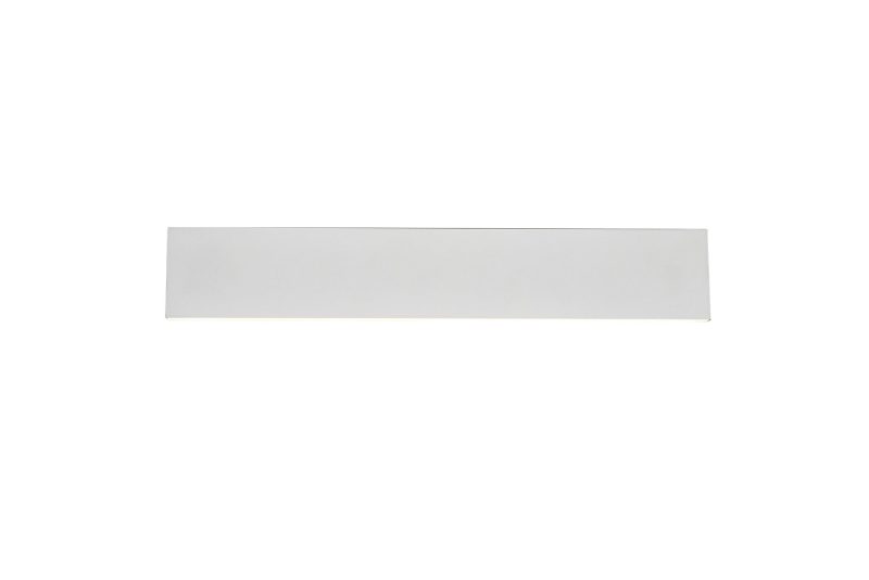Trio Lighting Mattweiße große flache Wandleuchte oben/unten LED 9W 3000K