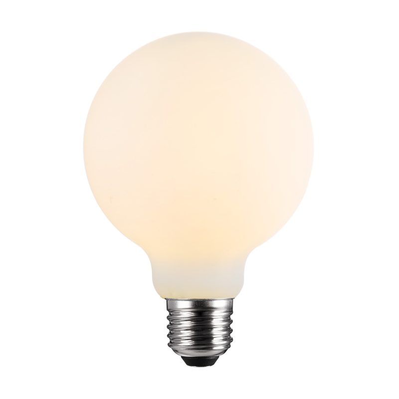 Nordlux Deco E27 G95 - Dim - Light Bulb - Opal white