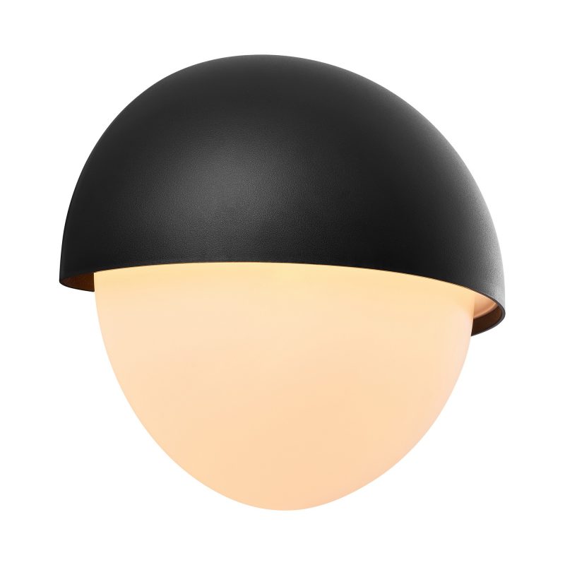 Nordlux Scorpius Round - Wandleuchte - Schwarz