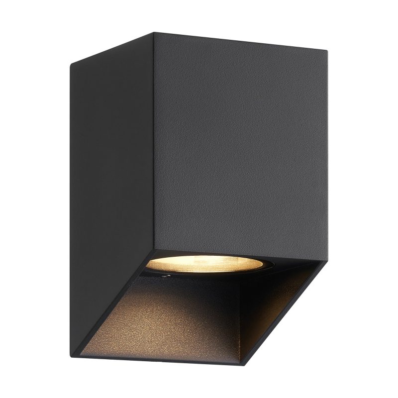 Nordlux Nico Square - Applique Murale - Nera