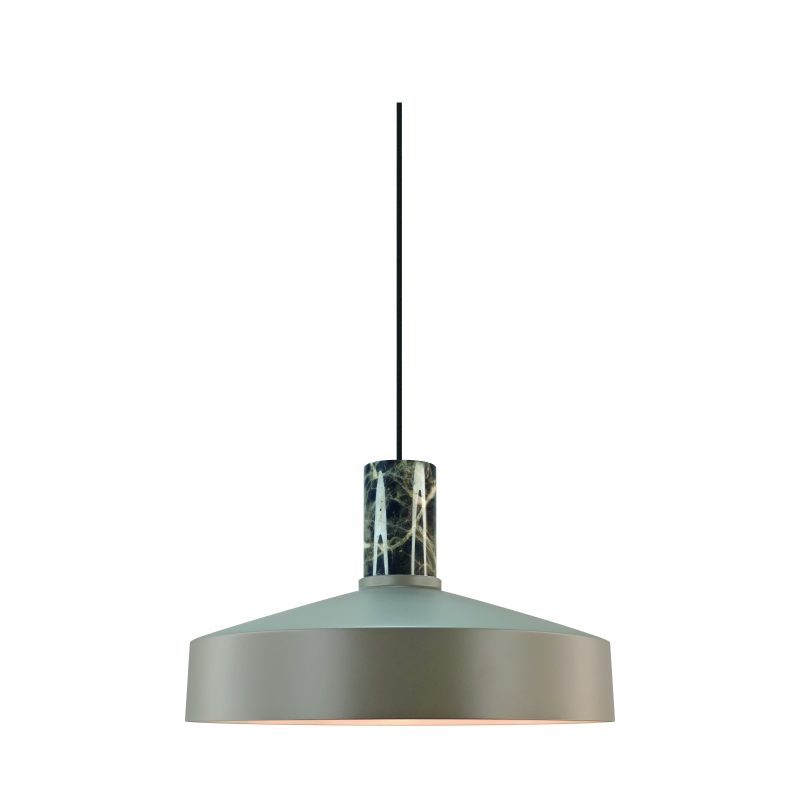 Nordlux Elvas marble - Suspension - Marron clair