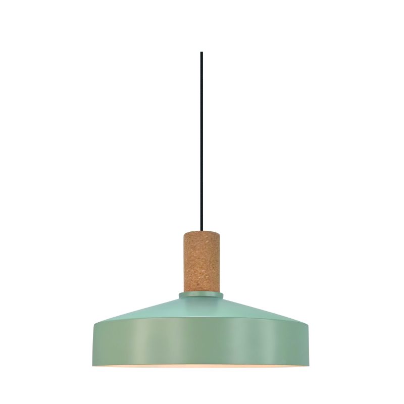 Nordlux Elvas cork - Pendant - Dusty green