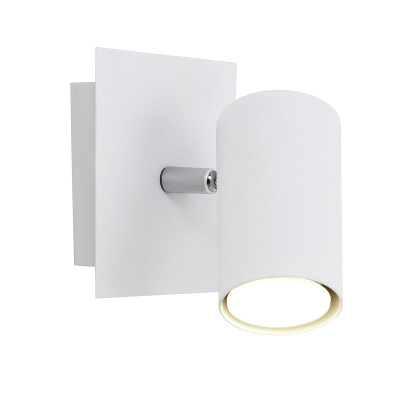 Trio Lighting Drehbarer Wandspot oder Deckenspot weiß GU10