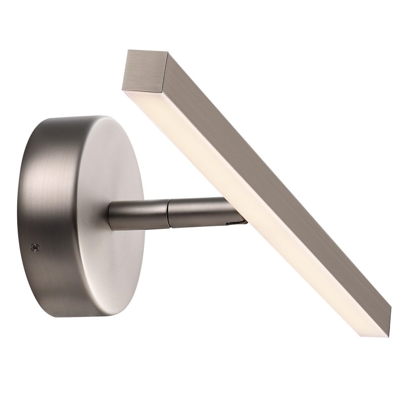 Nordlux Ip S13 40 - Wandlamp - Geborsteld staal
