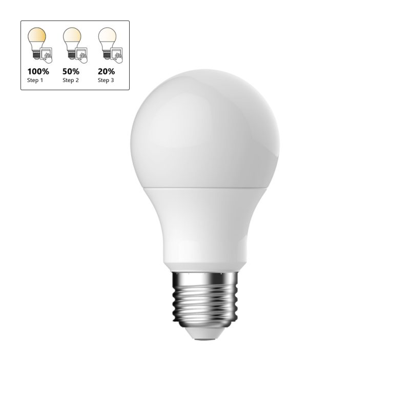 Nordlux E27 - A60 - Step-dim - 2700 Kelvin - 806 Lumen