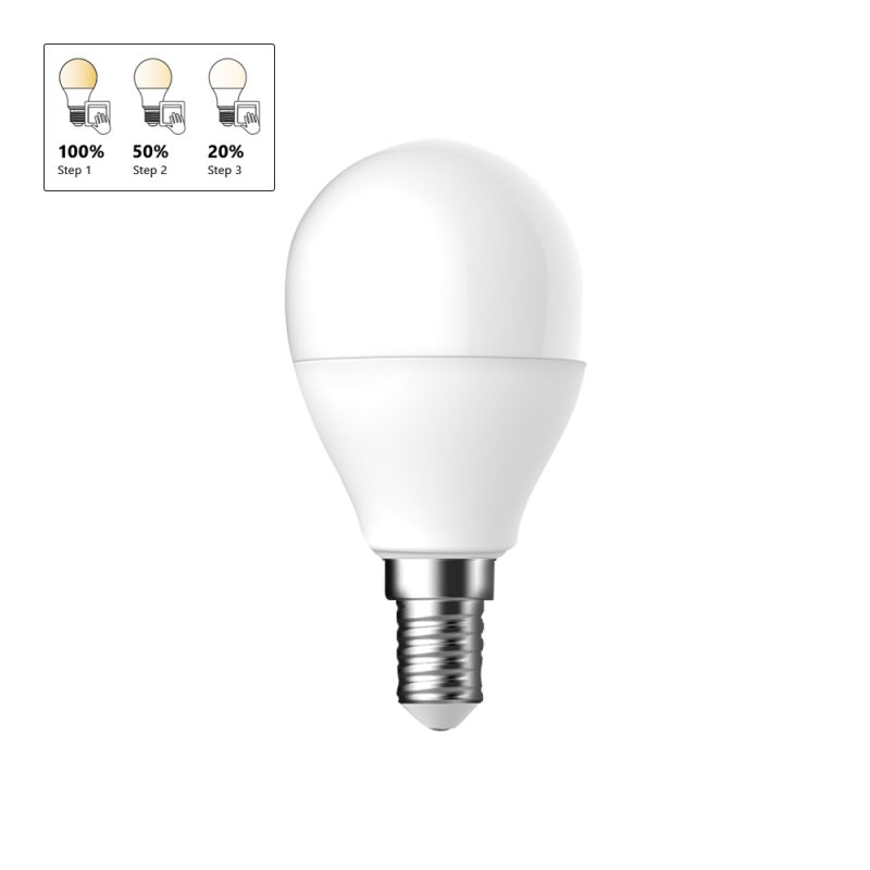 Nordlux E14 - G45 - Step-dim - 2700 Kelvin - 470 Lumen