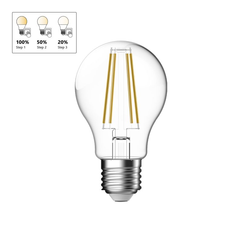 Nordlux E27 - A60 - Step-dim - 2700 Kelvin - 806 Lumen