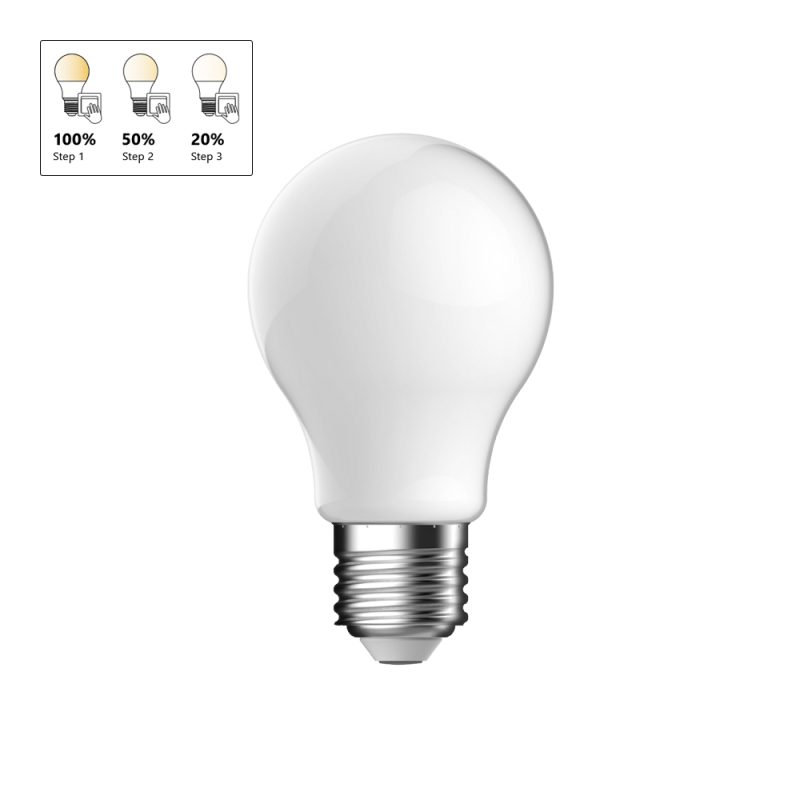 Nordlux E27 - A60 - Step-dim - 2700 Kelvin - 806 Lumen