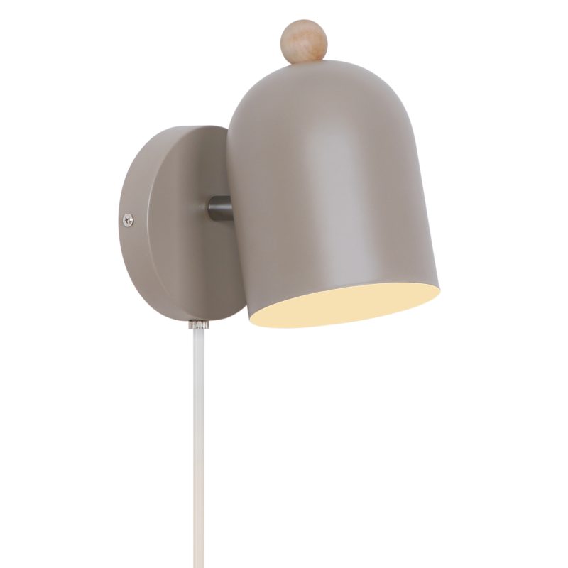 Nordlux Gaston - Wall Light - Light Brown