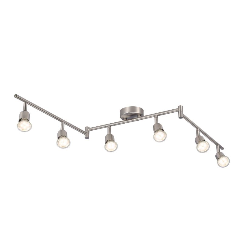 Nordlux Avenue 6-Rail - Spot Light - Brushed steel