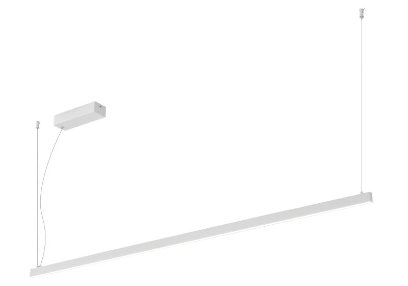 Fantasia Guri lichtlijn pendellamp 240cm wit dimbaar 52W LED