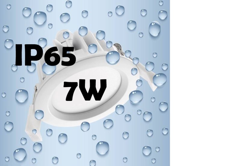 Aquatico Kinghood Einbaustrahler LED 7W 90mm Durchmesser wasserdicht IP65