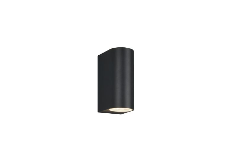 Trio Lighting Halbrunde Außenwandleuchte 2xGU10 Anthrazit