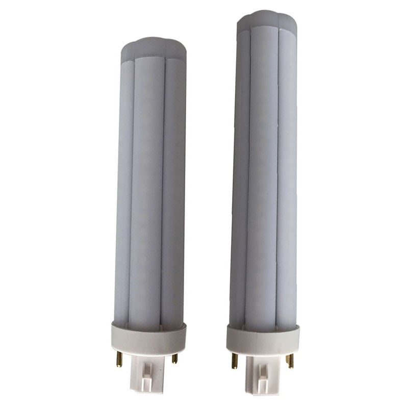 Kinghood Lampada a risparmio energetico di ricambio G24 12W LED 2 pin o 4 pin