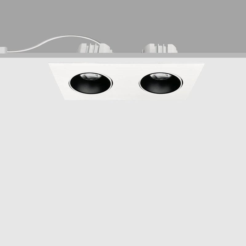 Profy Hyrwell Illuminazione professionale negozio alimentari orientabile 2 x 12 W