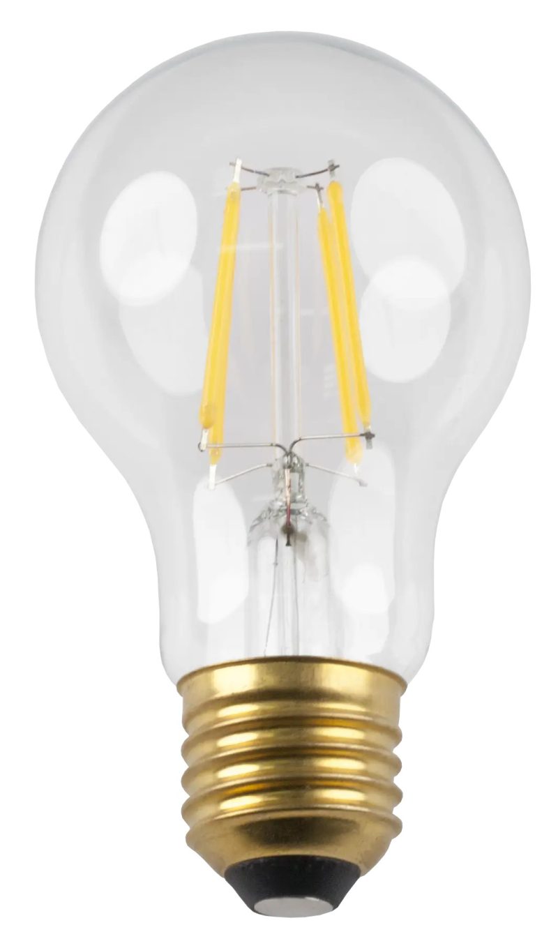 Fantasia LED-Filamentlampe A60 E27 4W dimmbar, 2700K Klarglas