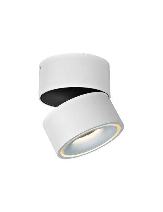 Faretto da soffitto LED 9W orientabile dimmerabile bianco