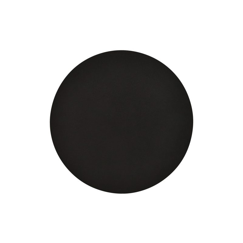 Emibig Haderslev round black wall lamp with G9 connection