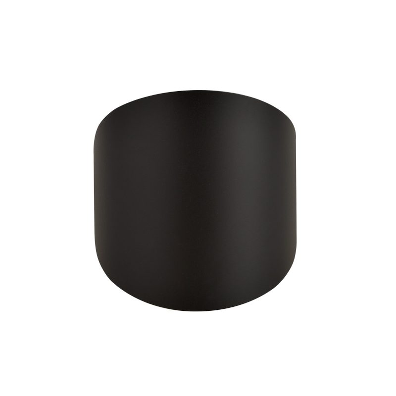 Emibig Haderslev semi-circular black wall lamp with G9 connection