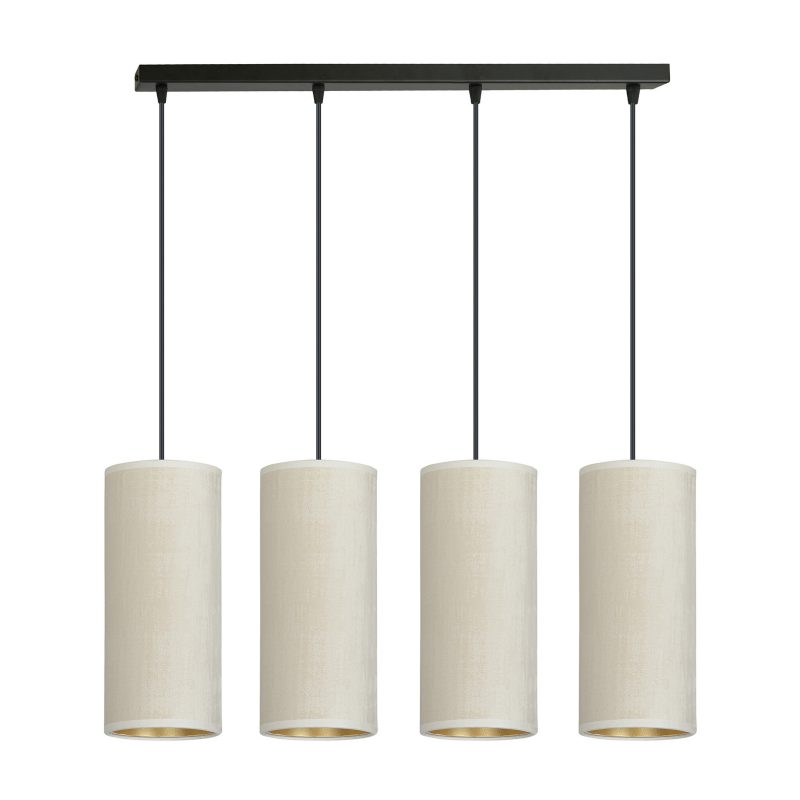 Emibig Nyborg 4 cylinders large hanging lamp white 4x E27