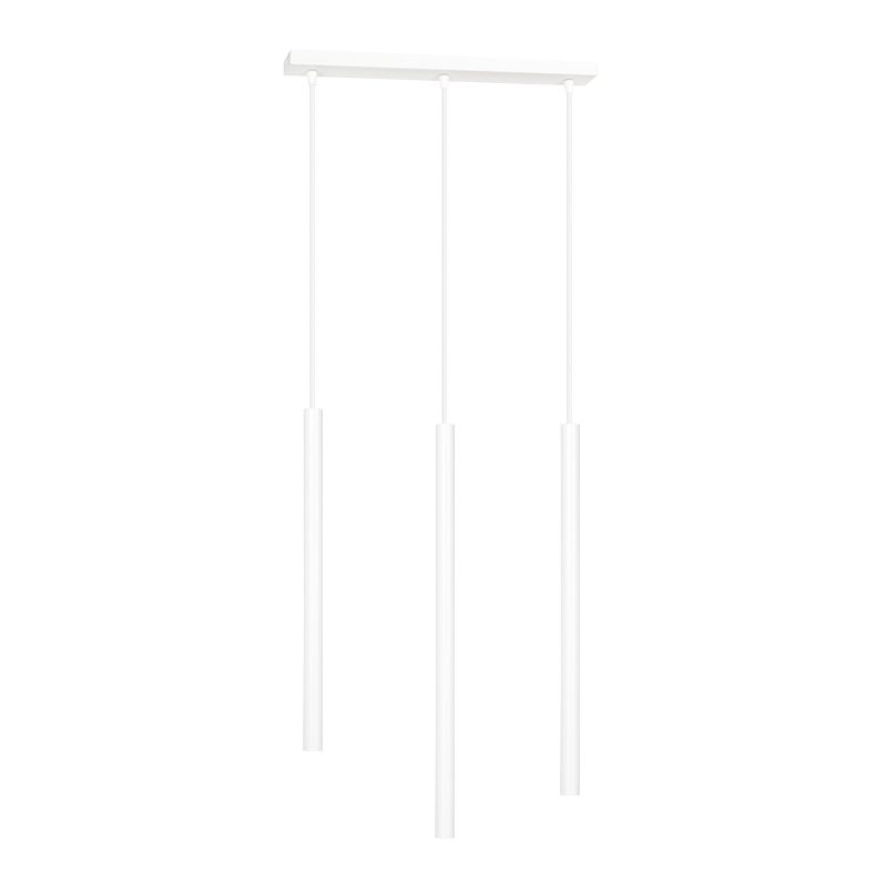 Emibig Syddjurs 3x G9 witte hanglamp met lange kokers 2cm diameter