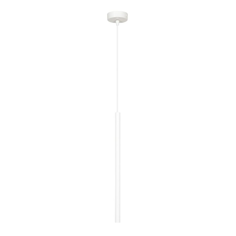 Emibig Syddjurs witte hanglamp met lange koker 2cm diameter 1x G9