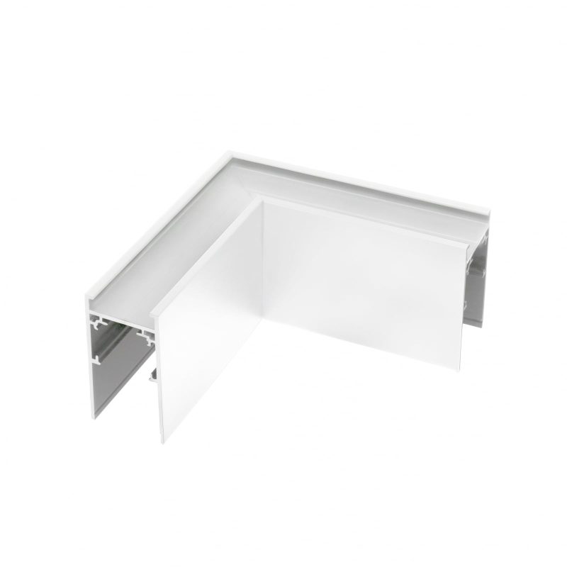 Spectrum LED Hoekconnector voor 48V high track spanningsrail koppelstuk 90 graden