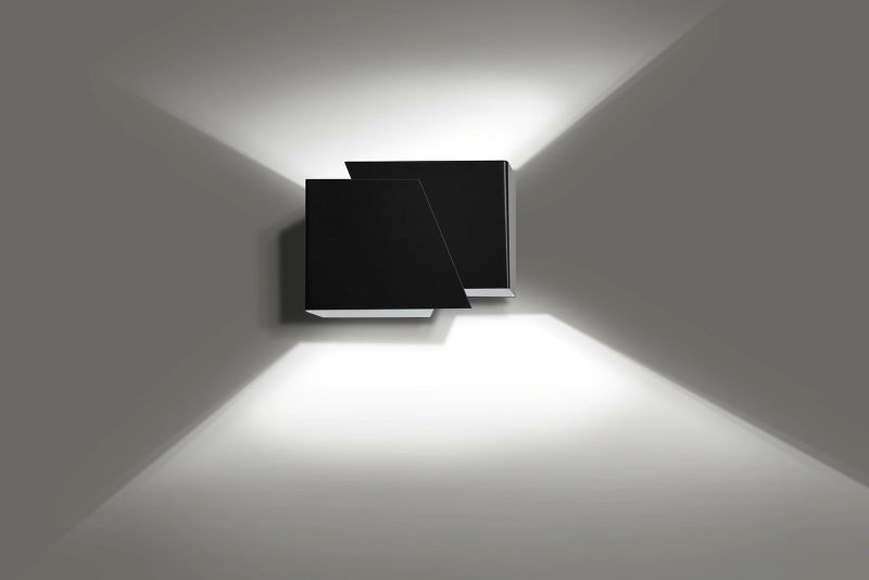 Emibig Tumba schwarze Wandleuchte G9