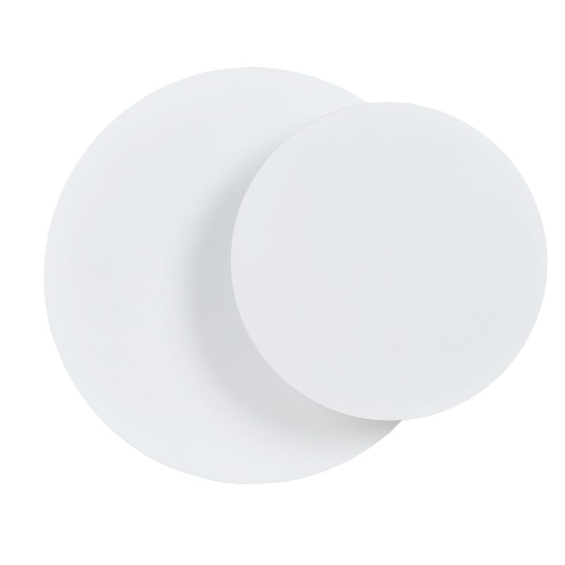 Emibig Calmer 2 lampada da parete cerchi bianchi 1x G9