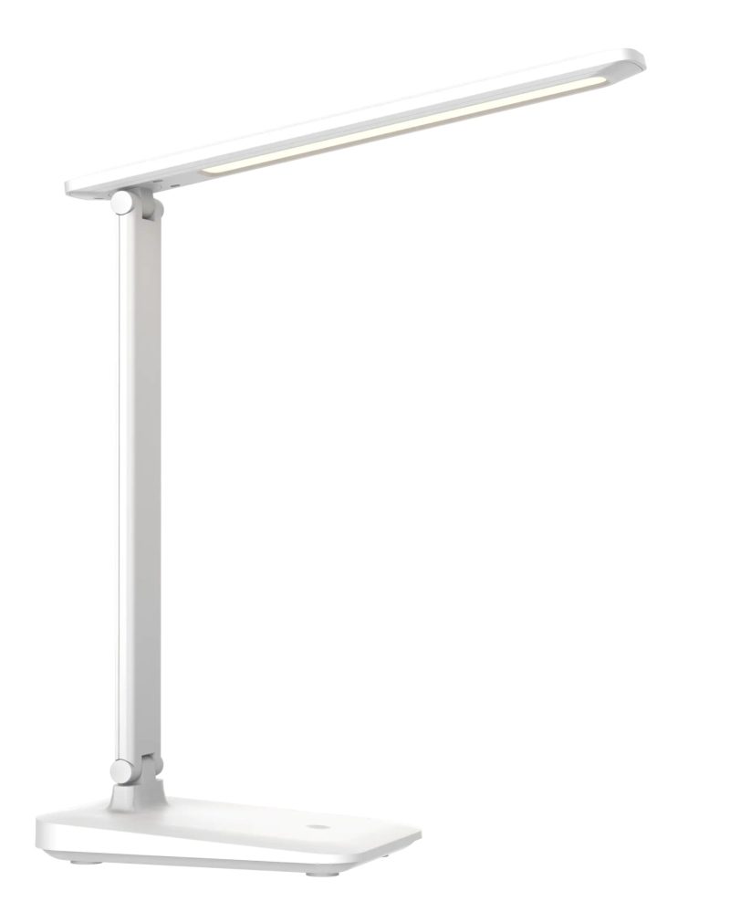 Fantasia Miso lampe de bureau LED 2,6W dimmable, CCT réglable, blanche