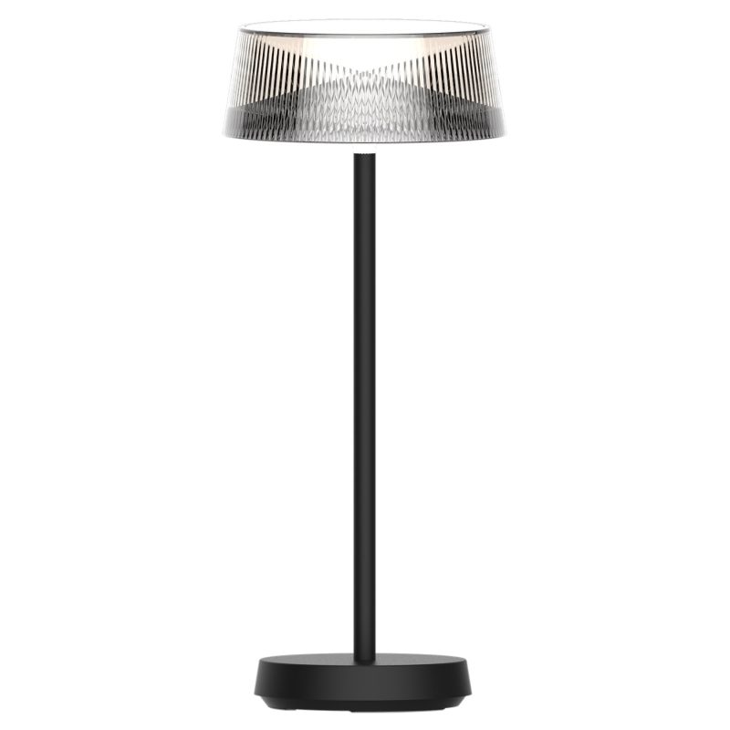 Fantasia Argia lampe de table LED rechargeable 2W 230 lumens IP44 noire
