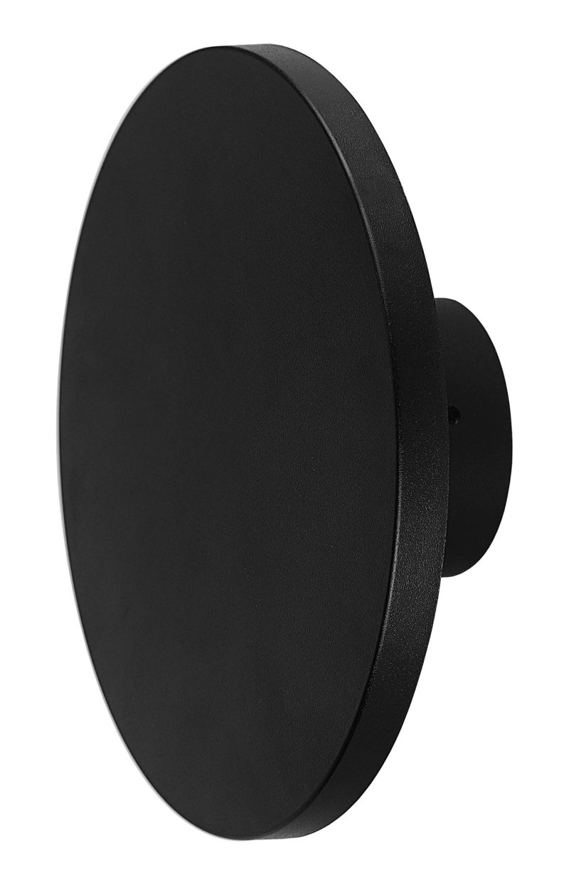 Fantasia Eclipse wandlamp rond IP65 6,5W 800 lumen 3000K zwart