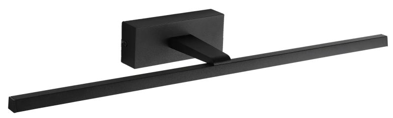 Fantasia Amur LED wall light black 12W 840lm 3000K IP23 dimmable